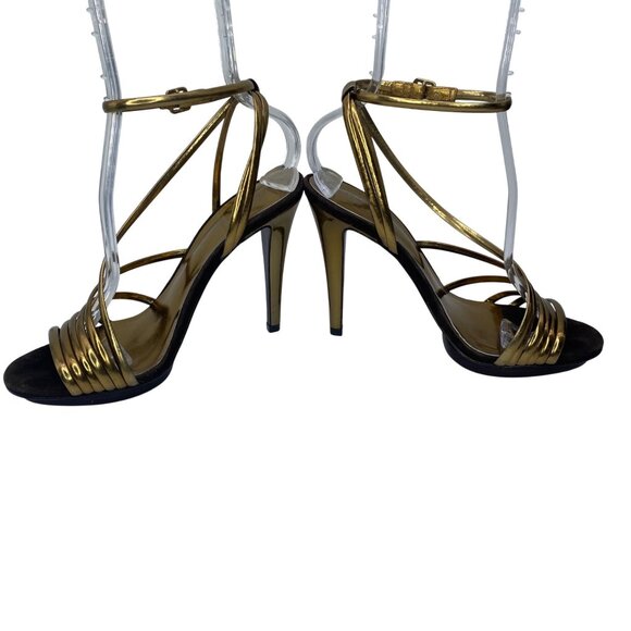 Tory Burch Hanni Bronze/Brown High heel sandal Women’s size 8.5 - Picture 6 of 12